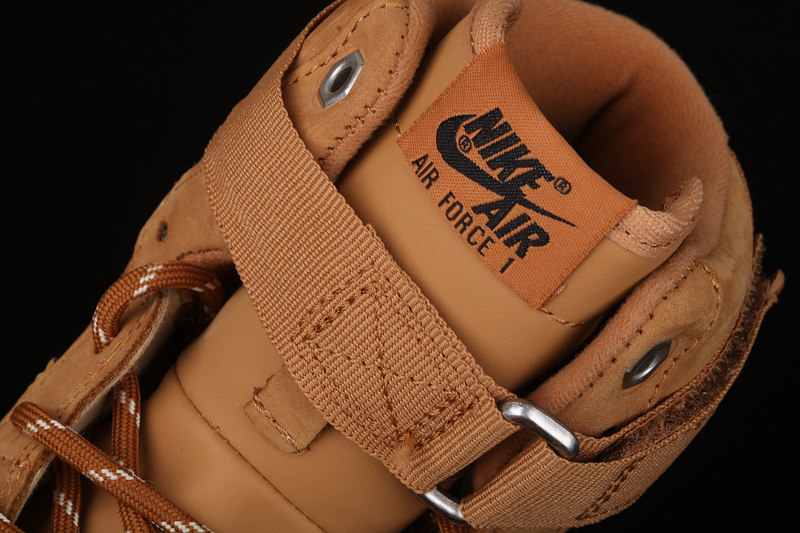 Air Force 1 High Flax/Wheat-Gum Light Brown-Black 29