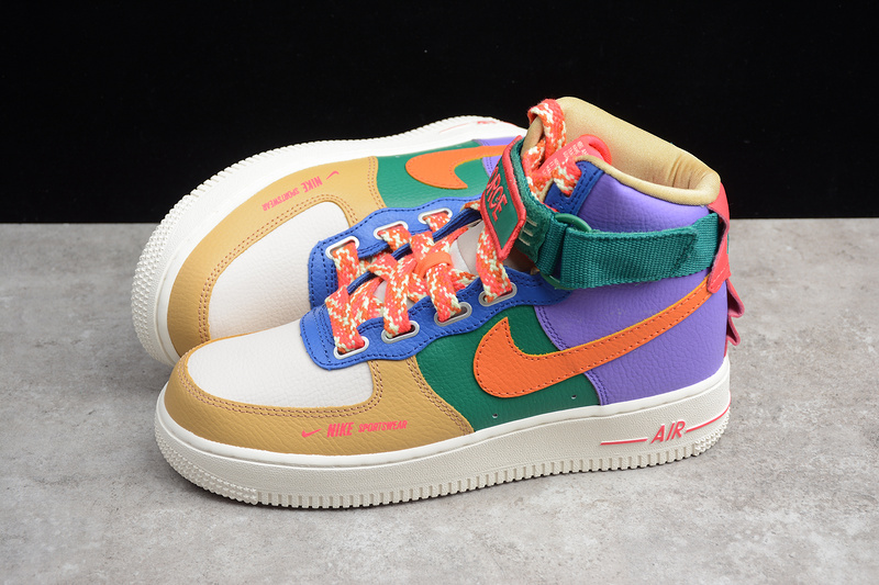 Air Force 1 High Utility Force Is Female Multi-Color 5