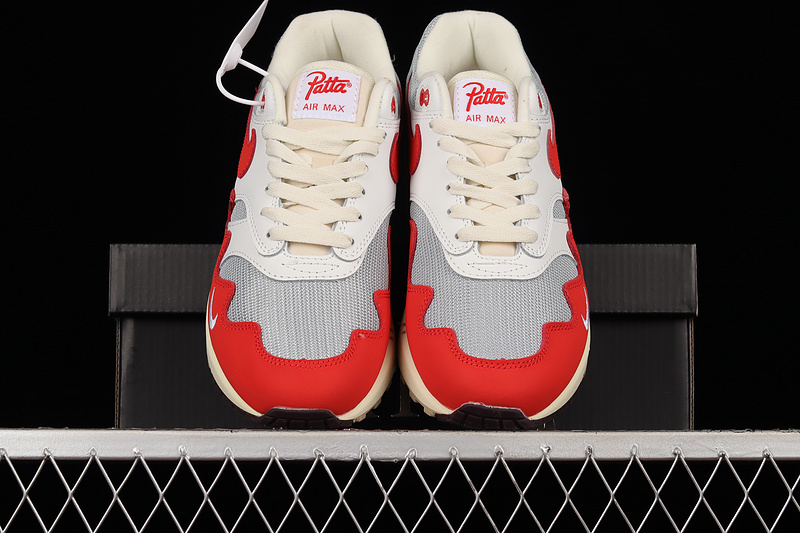 Patta X Air Max 1 Monarch White/Martian Sunrise-Wolf Grey 3