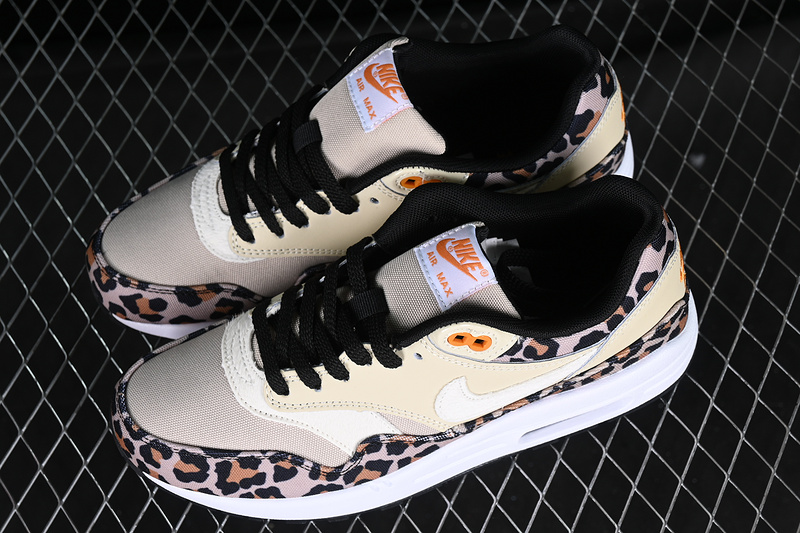 Air Max 1 White/Black/Yellow/Grey/Brown 5