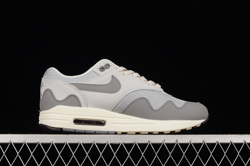 Patta X Air Max 1 Grey White/Light Grey/White 7