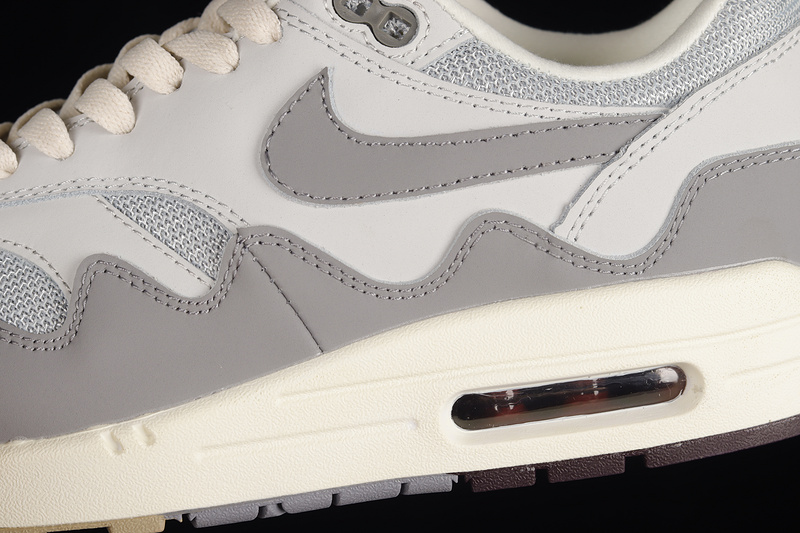 Patta X Air Max 1 Grey White/Light Grey/White 11