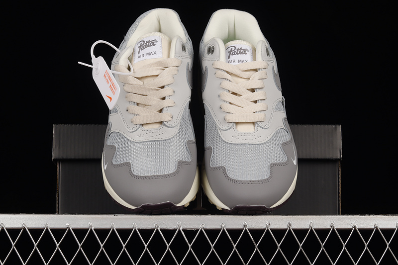 Patta X Air Max 1 Grey White/Light Grey/White 29