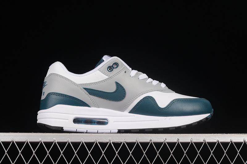 Air Max 1 Lv8 White/Dark Teal Green/Wolf Grey/Black 7