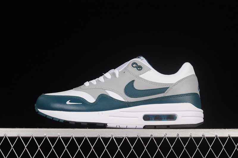 Air Max 1 Lv8 White/Dark Teal Green/Wolf Grey/Black 31