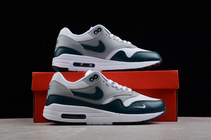 Air Max 1 Lv8 White/Grey/Navy Blue 11