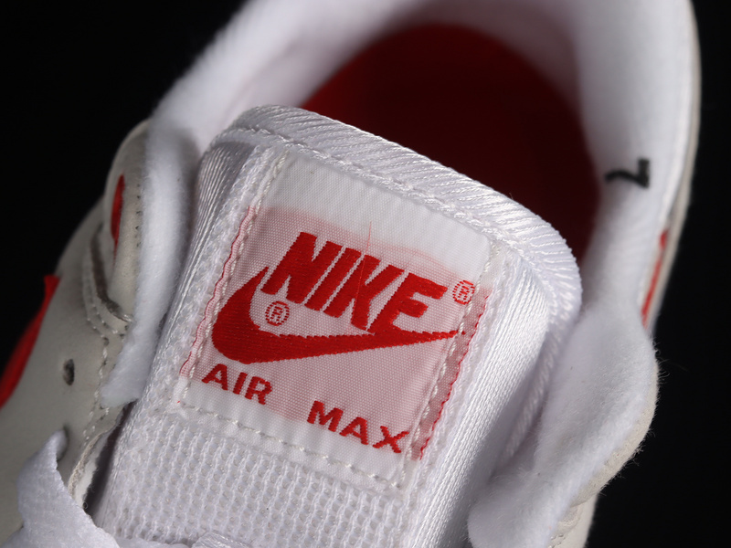 Air Max 1 86 Og White/University Red/Light Neutral Grey 13