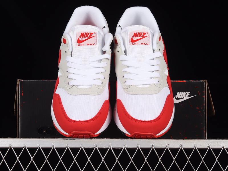 Air Max 1 86 Og White/University Red/Light Neutral Grey 21