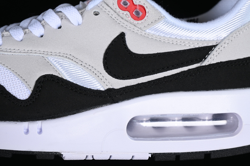 Air Max 1 White/Black/Red/Grey 7