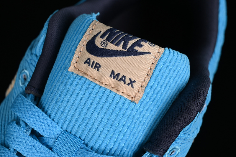 Air Max 1 Premium Corduroy Baltic Blue/Sesame/Gridiron/Sail 13