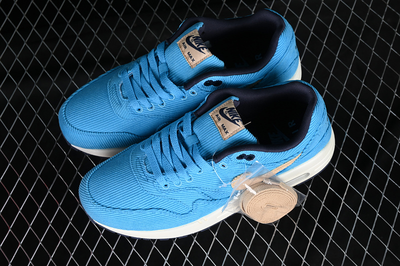 Air Max 1 Premium Corduroy Baltic Blue/Sesame/Gridiron/Sail 29