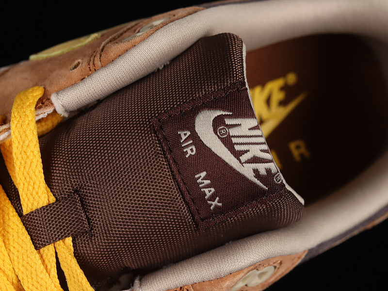 Air Max 1 Premium Ugly Duckling Pecan/Yellow Ochre/Baroque Brown/Limestone/White 5