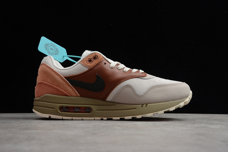 Air Max 1 City Pack Amsterdam Red Bark/Khaki/Terra Blush/Dus 13