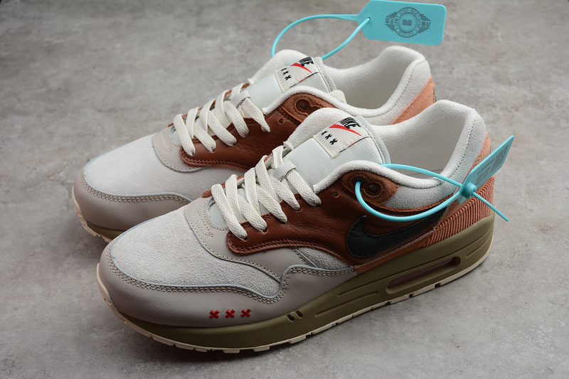 Air Max 1 City Pack Amsterdam Red Bark/Khaki/Terra Blush/Dus 21