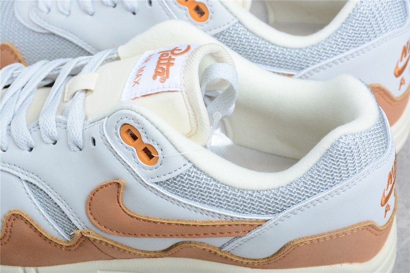 Patta X Air Max 1 Monarch Metallic Silver/Monarch/Pure Platinum 5