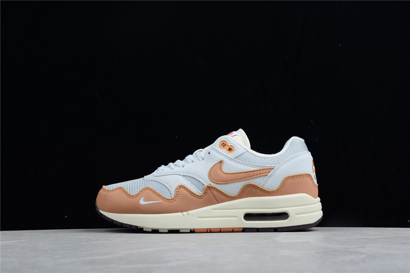 Patta X Air Max 1 Monarch Metallic Silver/Monarch/Pure Platinum 7