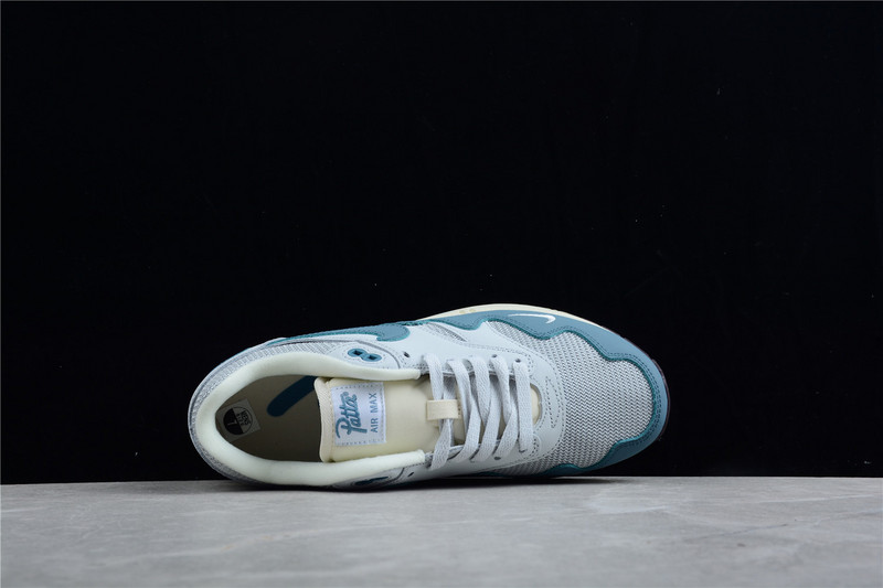 Patta X Air Max 1 Noise Aqua/Metallic Silver/Pure Platinum 5