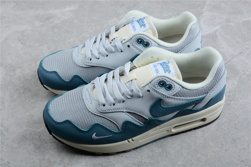 Patta X Air Max 1 Noise Aqua/Metallic Silver/Pure Platinum 7