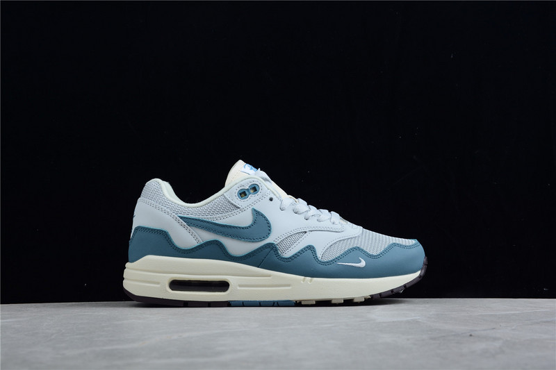 Patta X Air Max 1 Noise Aqua/Metallic Silver/Pure Platinum 25