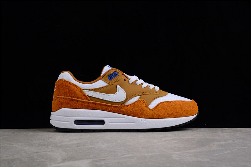 Air Max 1 Premium Retro Dark Curry/Sport Blue/Black/True White 5