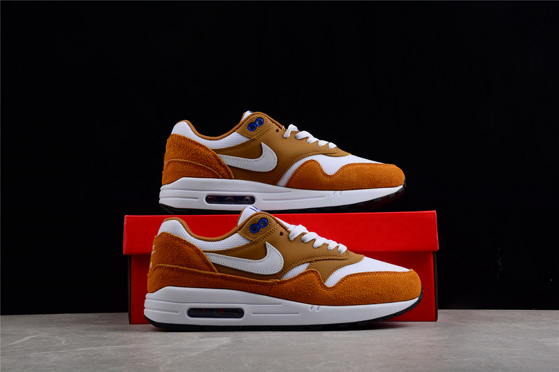 Air Max 1 Premium Retro Dark Curry/Sport Blue/Black/True White 39