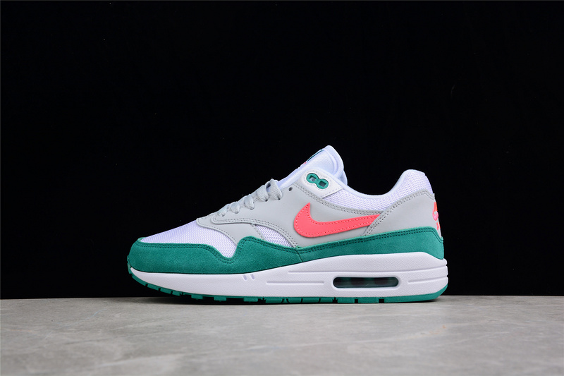 Air Max 1 Watermelon Summit White/Sunset Pulse/Kinetic Green 17