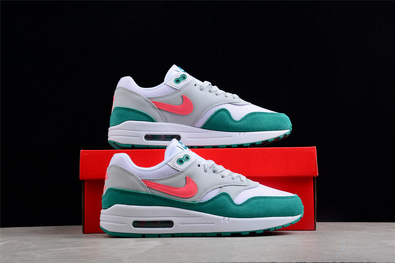 Air Max 1 Watermelon Summit White/Sunset Pulse/Kinetic Green 27