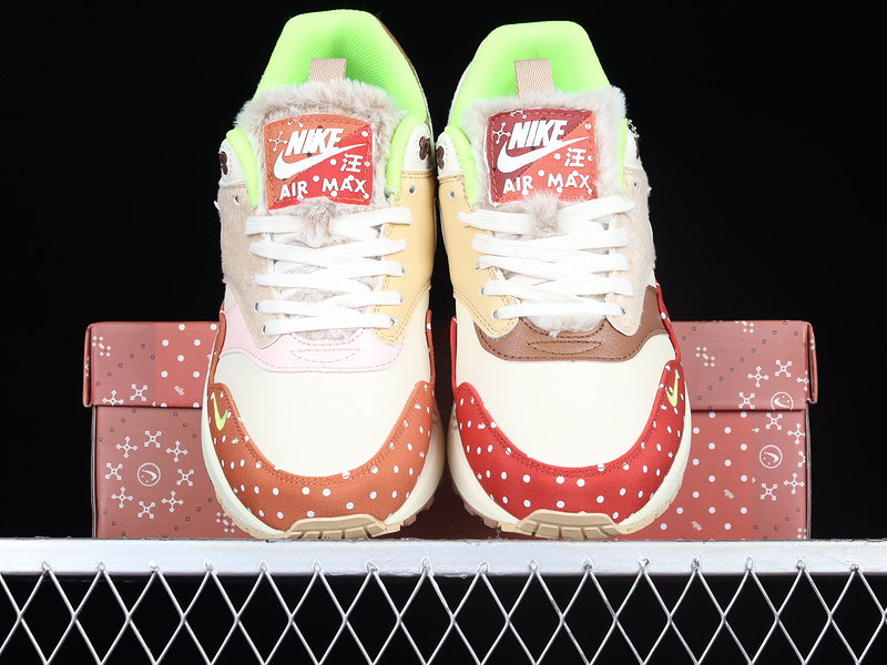 Air Max 1 Prm Best Friend Sail/Coconut Milk-Acid Orange 13