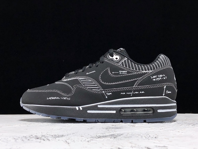 H12 Air Max 1 Tinker Sketch To Shelf Black/White 33