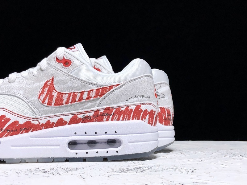 H12 Air Max 1 Tinker Sketch To Shelf White/Red-Black/Grey 13