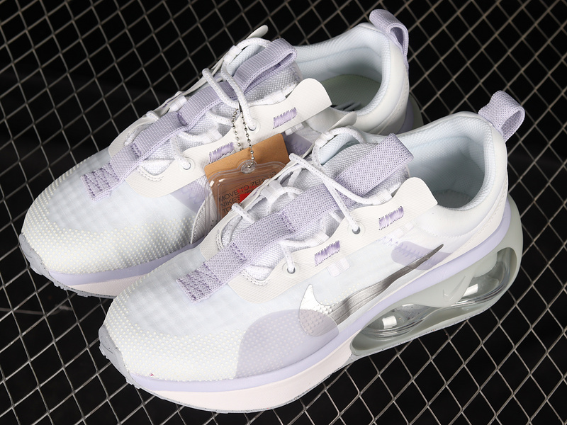 Air Max 2021 Gs White/Pure Violet/Metallic Silver 9