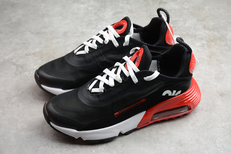 Air Max 2090 Bred Black/University Red-White 3