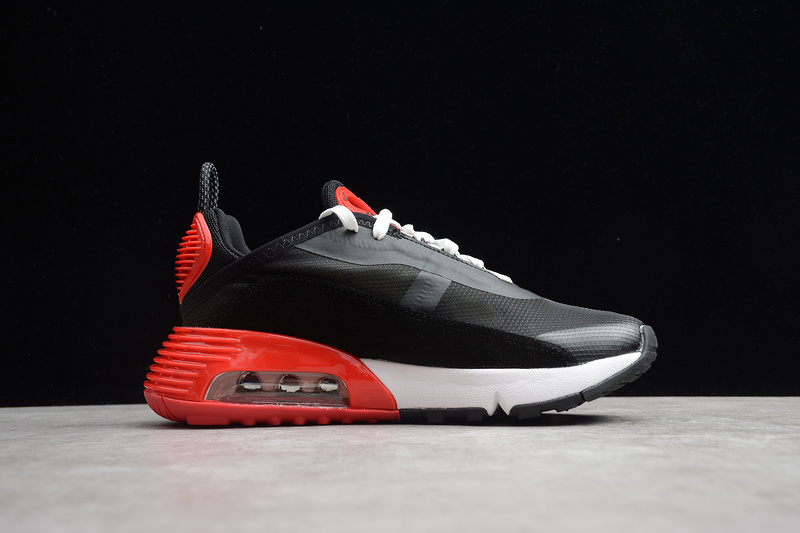 Air Max 2090 Bred Black/University Red-White 29