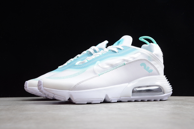 Air Max 2090 White/Light Blue 3