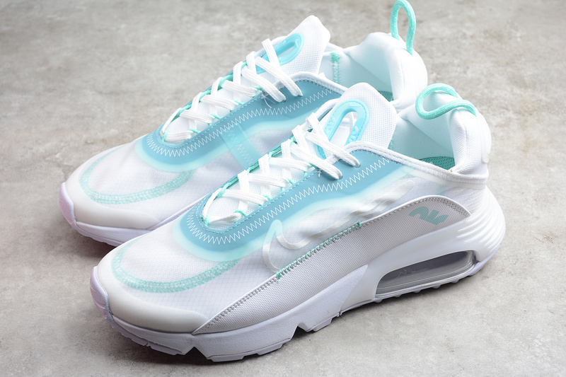 Air Max 2090 White/Light Blue 25