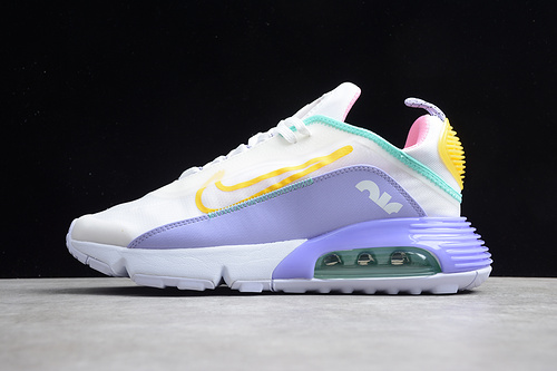 Air Max 2090 White/Violet/Pink/Bright Yellow 11