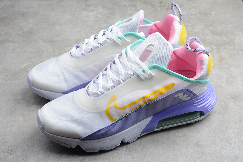 Air Max 2090 White/Violet/Pink/Bright Yellow 23