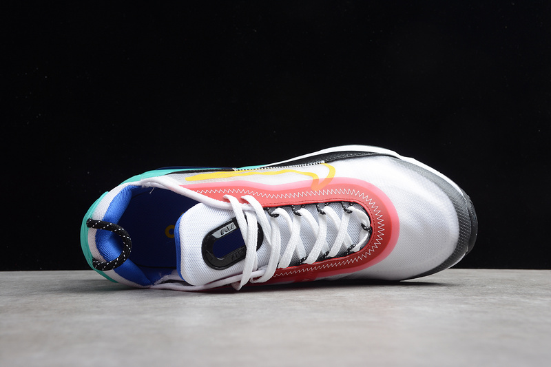 Air Max 2090 White/Red/Black/Treasure Blue Powder 15