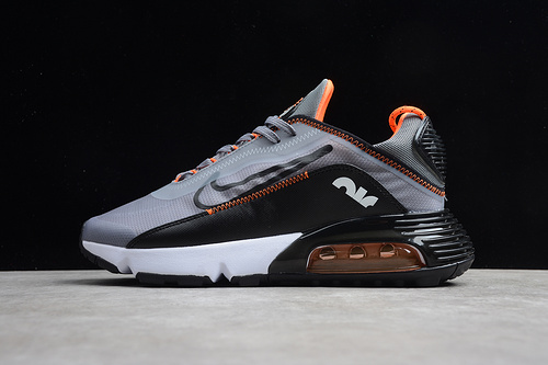 Air Max 2090 Silver Grey/Black-Orange 3