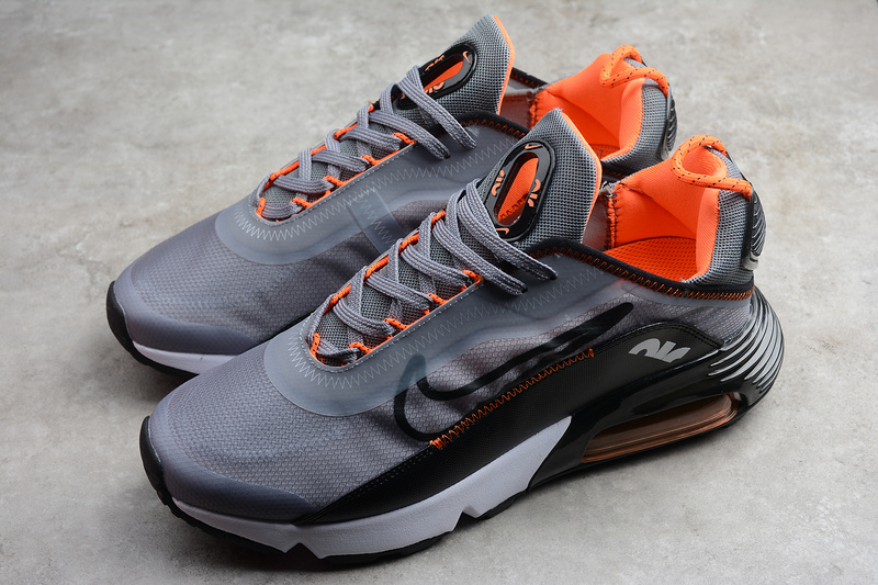 Air Max 2090 Silver Grey/Black-Orange 11