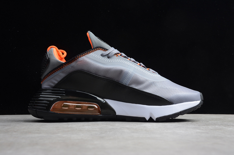 Air Max 2090 Silver Grey/Black-Orange 17