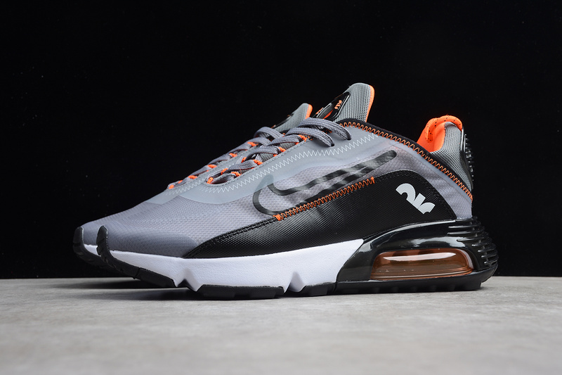 Air Max 2090 Silver Grey/Black-Orange 21