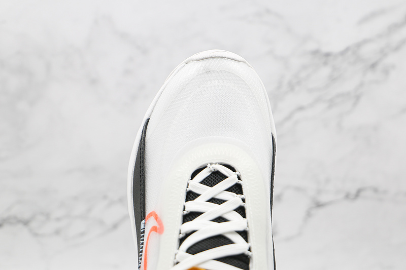 Air Max 2090 White/Black/Orange-Pink 5