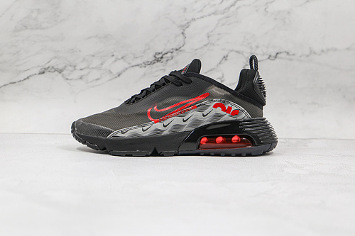 Air Max 2090 Topography Black/White/University Red 13