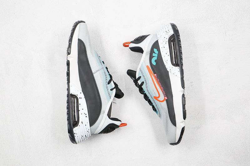 Air Max 2090 White/Turf Orange/Black/Aquamarine/Lotus Pink 5