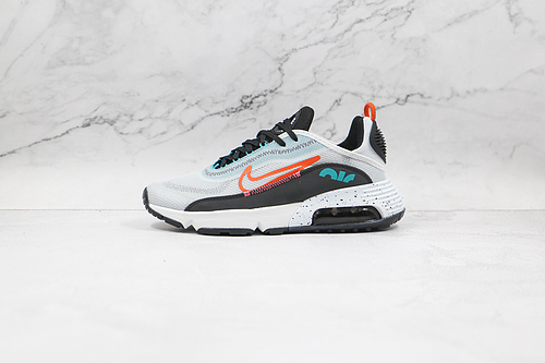 Air Max 2090 White/Turf Orange/Black/Aquamarine/Lotus Pink 19