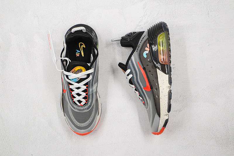 Air Max 2090 The Future Is In The Air White/Infrared/Black/Multi-Color 11