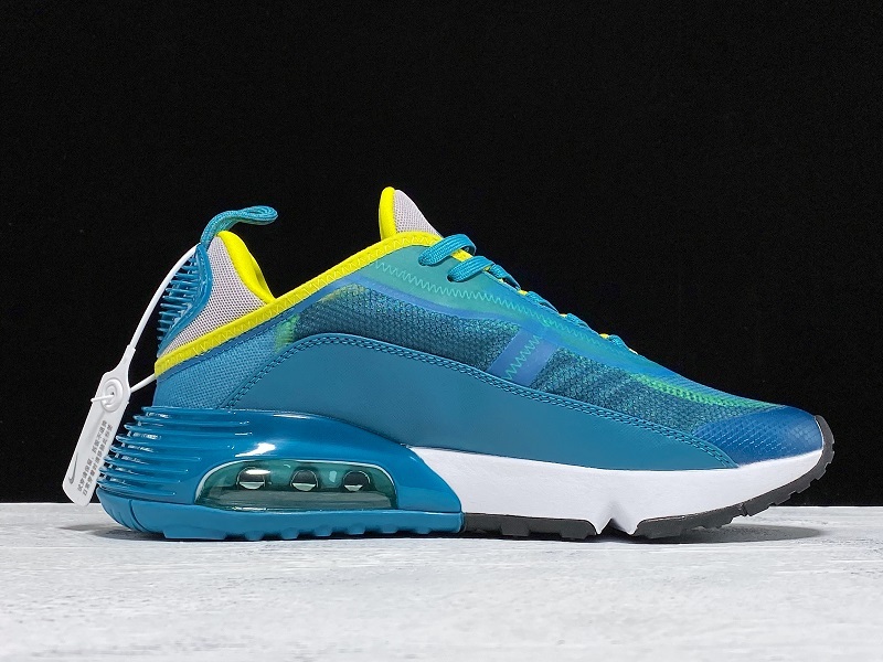 Air Max 2090 Shoes Blue/White/Yellow 5