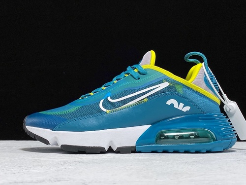 Air Max 2090 Shoes Blue/White/Yellow 13