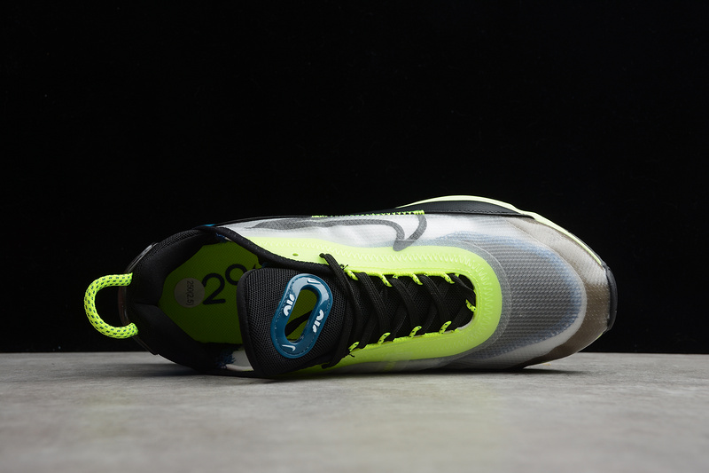 Air Max 2090 White/Black/Volt/Blue Force 15